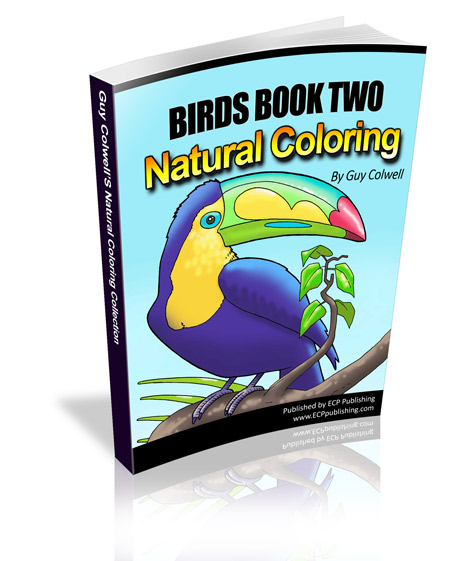 birds colouring book, birds coloring book, natural colouring