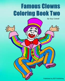 clowns coloring book two